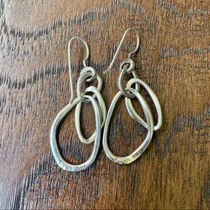 Silpada - Intertwined Oval Dangle .925